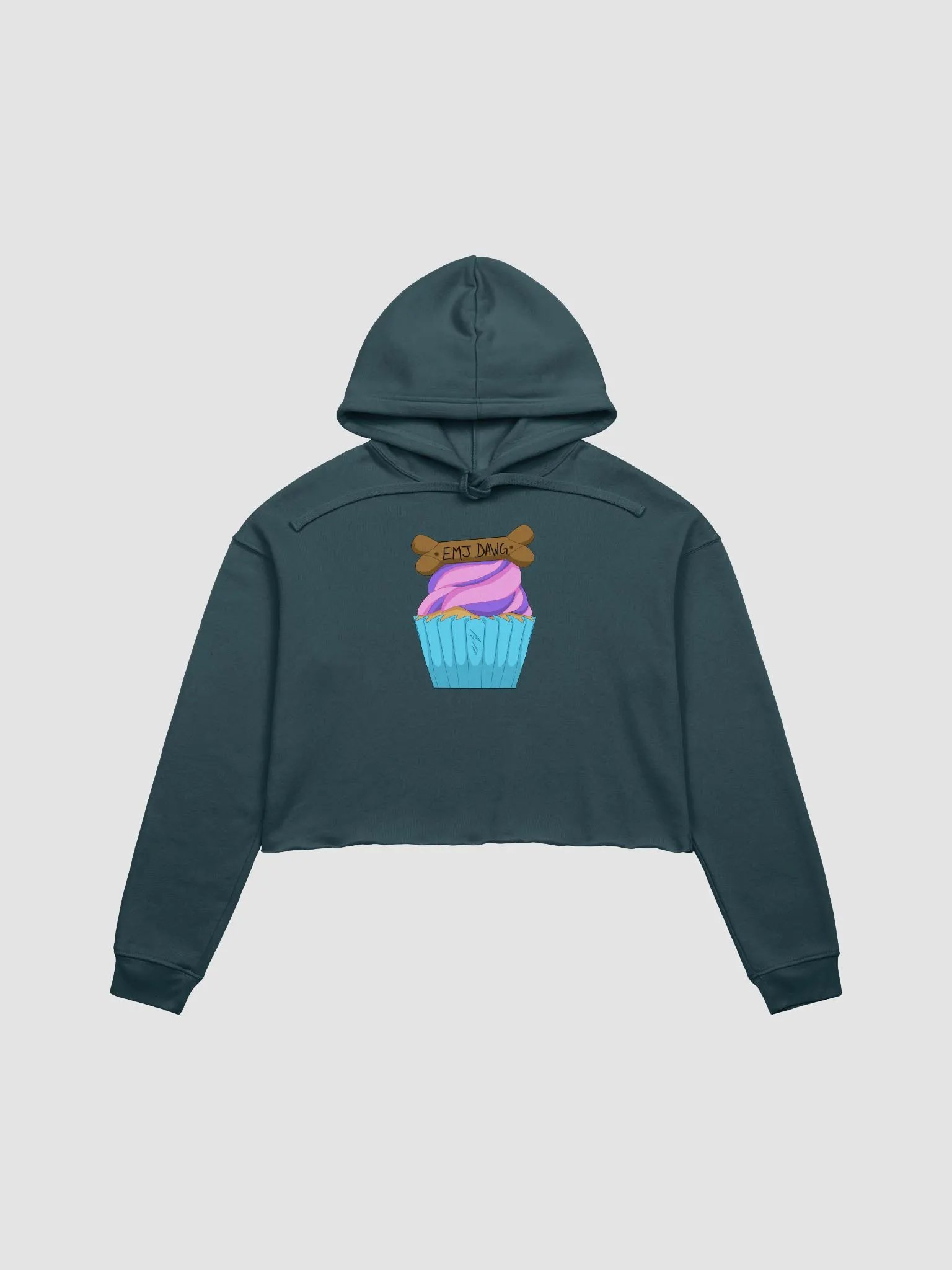 EmJDawg Fleece Cupcake Crop Sweatshirt product image (1)