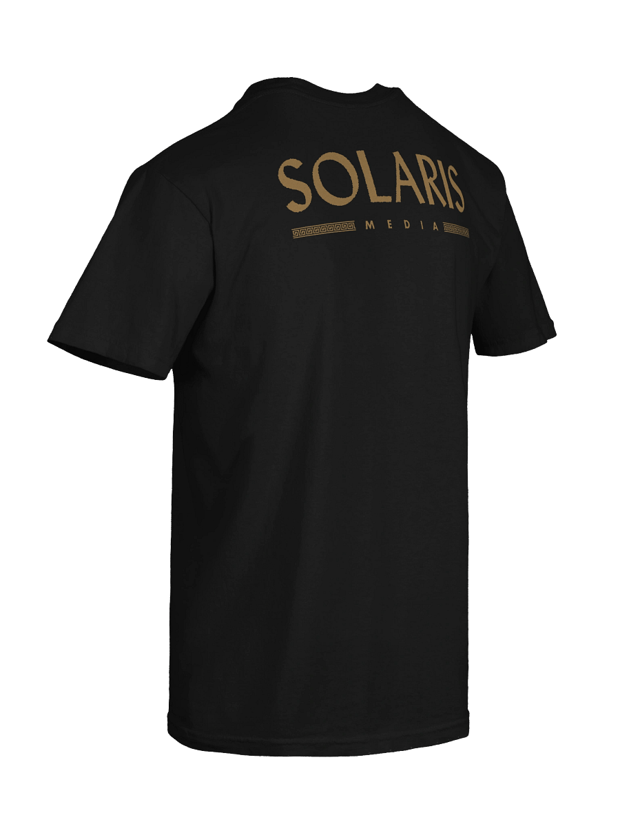 Solaris Logo + Back Print Tee (Dark Variant) product image (8)
