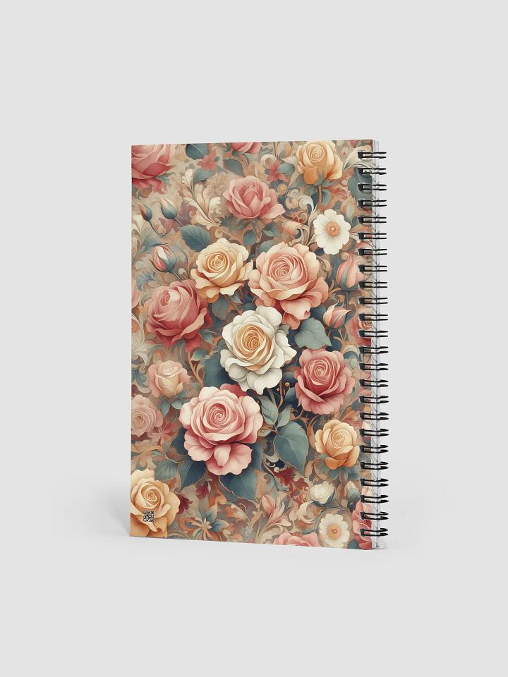 Royal Floral Spiral Notebook product image (2)