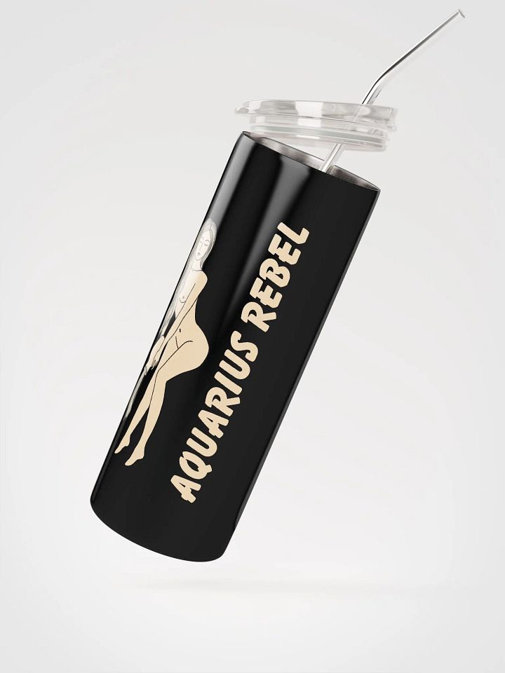 Aquarius Rebel Stainless Steel Tumbler: Embrace the Cosmic Vibe! ♒✨ product image (2)