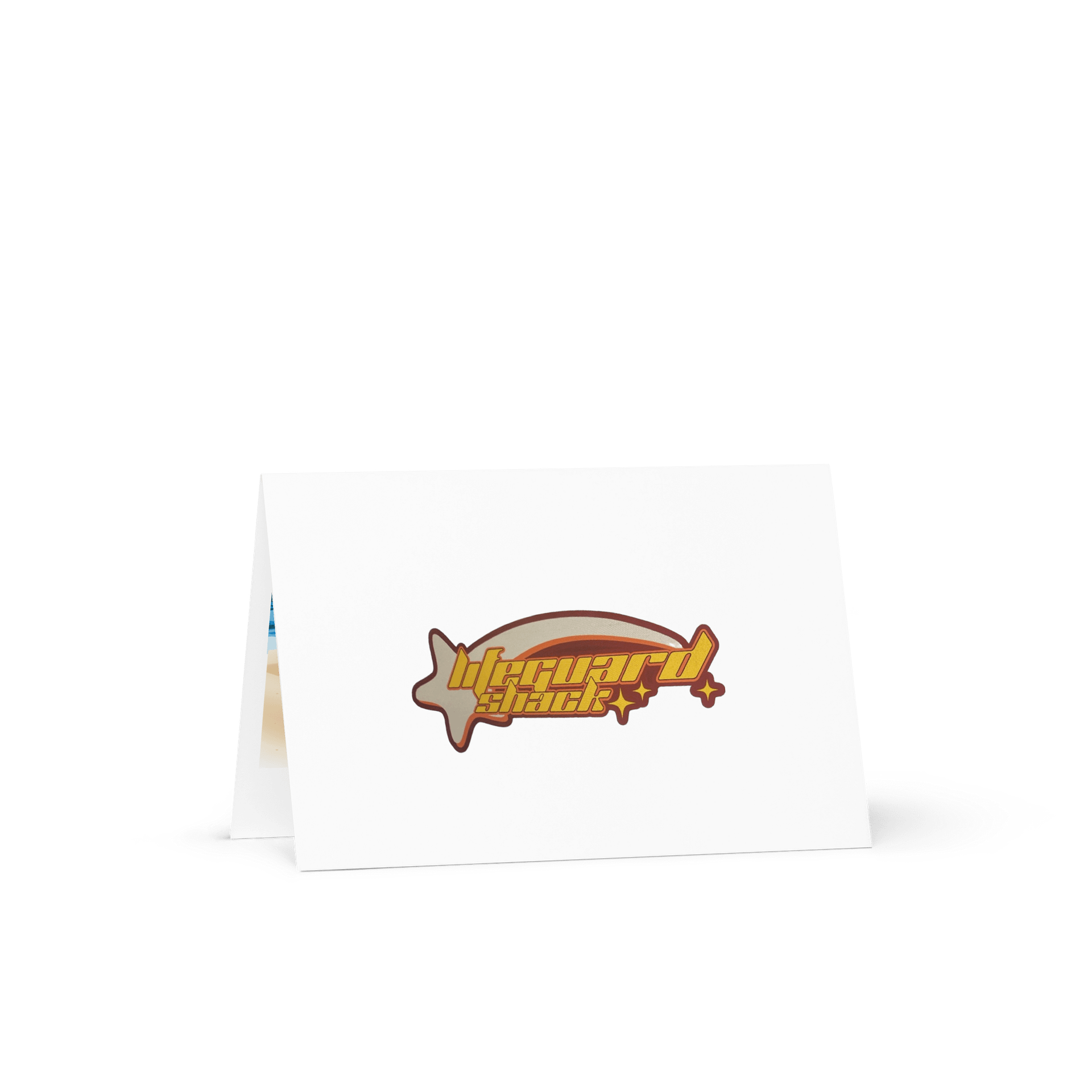 Lifeguard Shack Holidays Greeting Card product image (1)