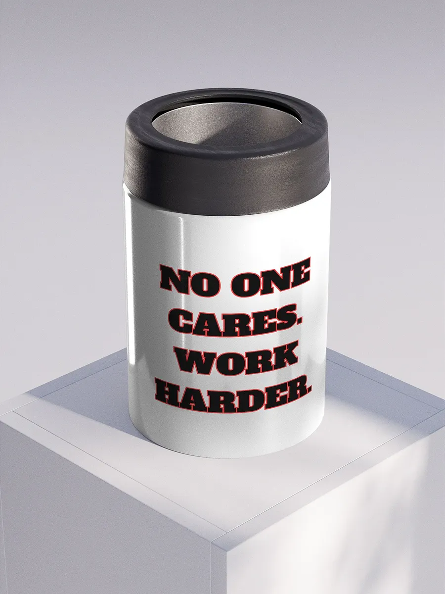 Motivational B̶E̶E̶R̶ Drink koozie -Steel product image (3)