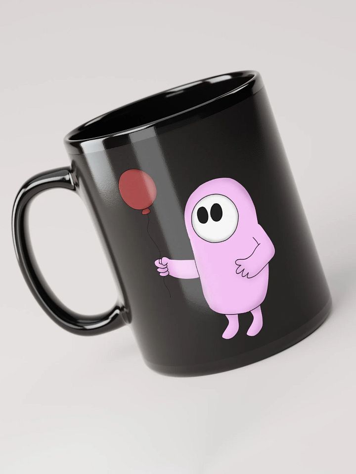 fall guys balloon black mug product image (1)