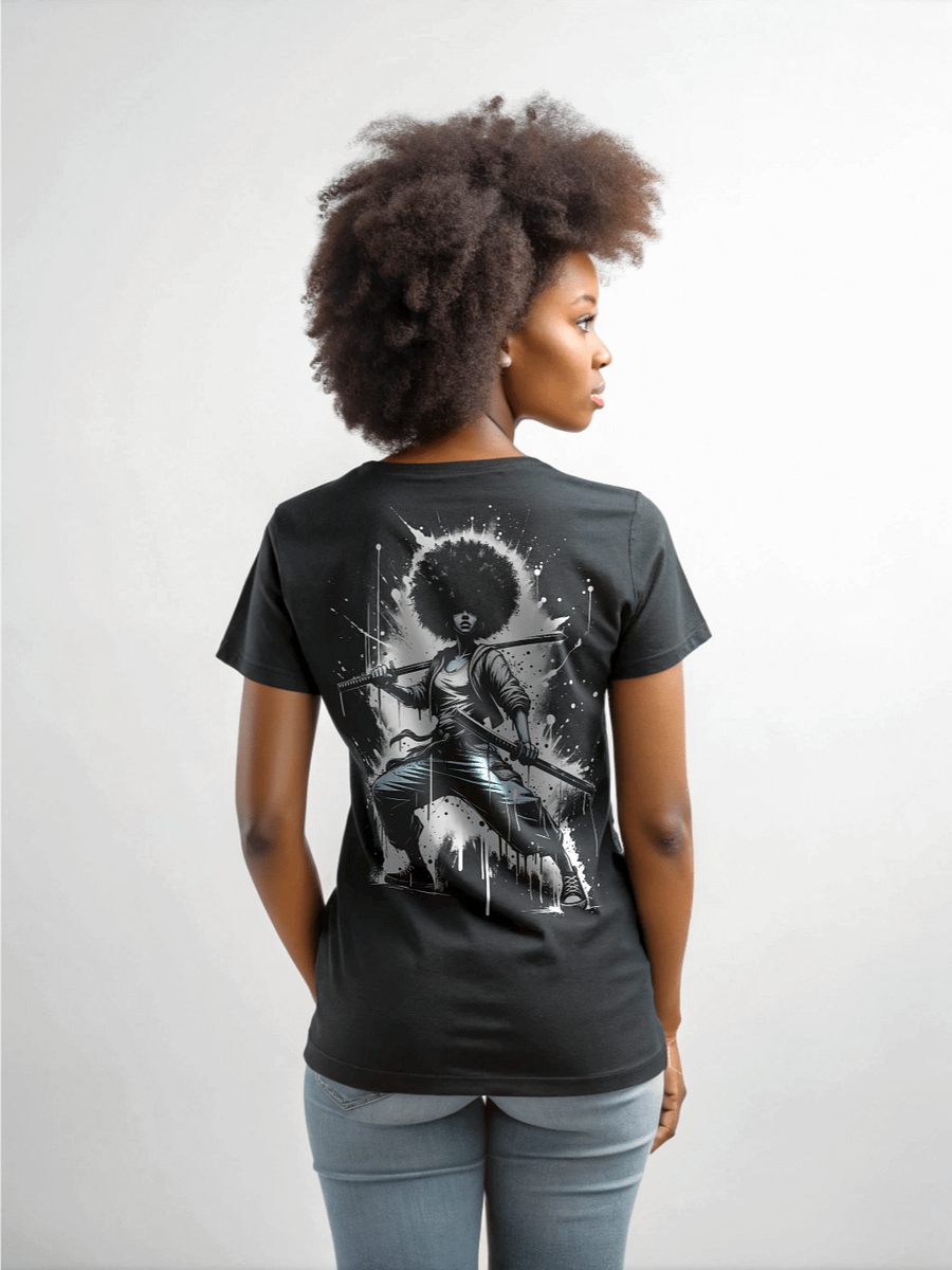 Afro Samurai Girl T-Shirt product image (2)