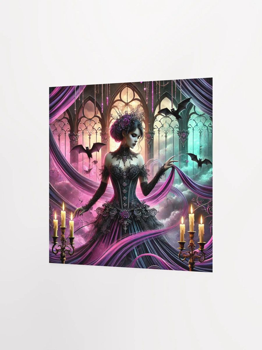 Ethereal Gothic Fusion: A Dance of Darkness and Neon Dreams product image (15)
