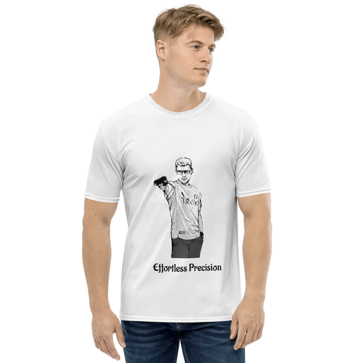 Olympic Icon: Yusuf Dikec Shooting Pose T-Shirt product image (1)