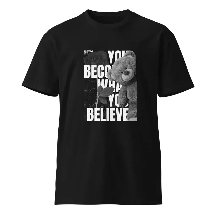 Believe Teddy Rose T-Shirt product image (1)