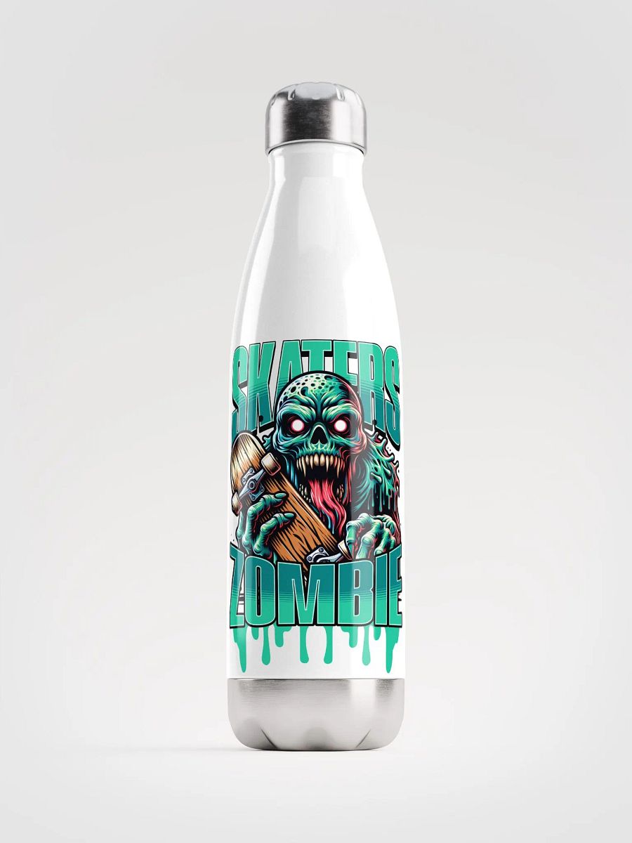 Glowing Zombie Skaters Stainless Steel Water Bottle product image (10)