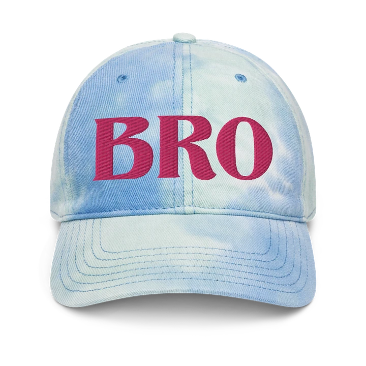 Bro tie dye hat product image (1)