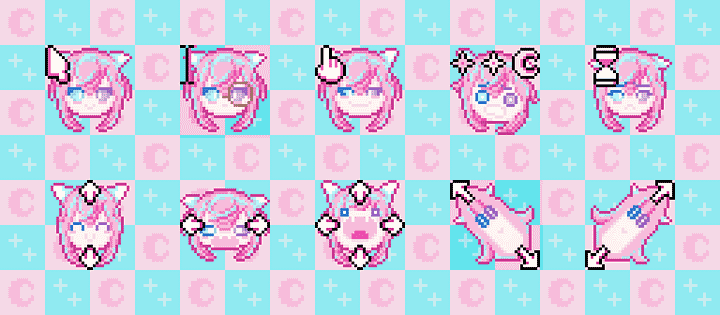 Starlight_Syd Pixel Mouse Cursors! product image (1)