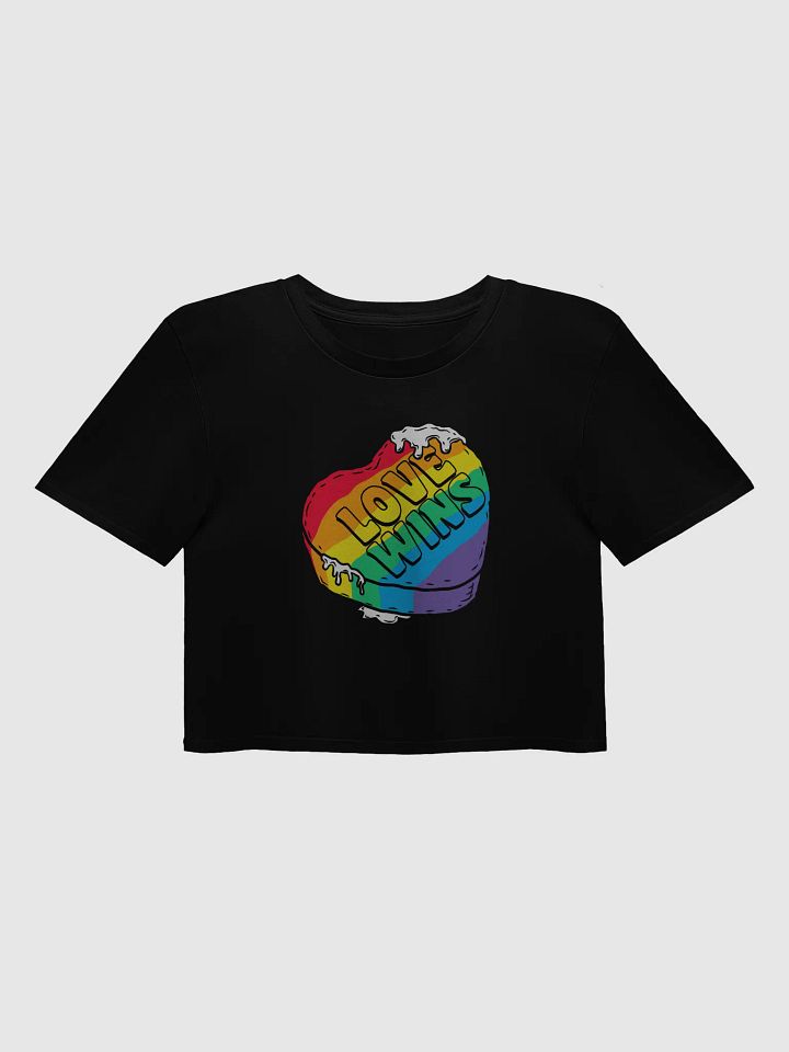 Rainbow Heart Cake Crop Top product image (2)