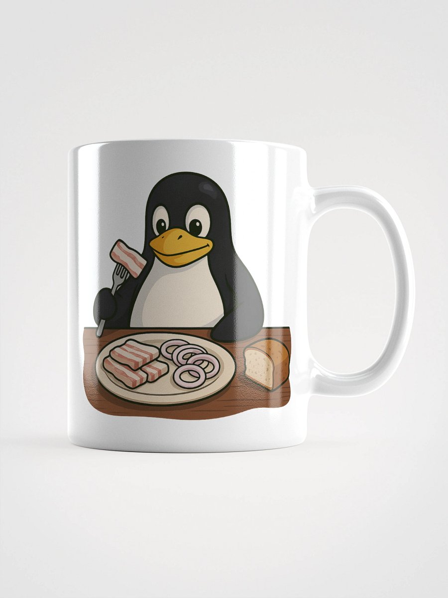White Mug - Tux's Breakfast product image (1)