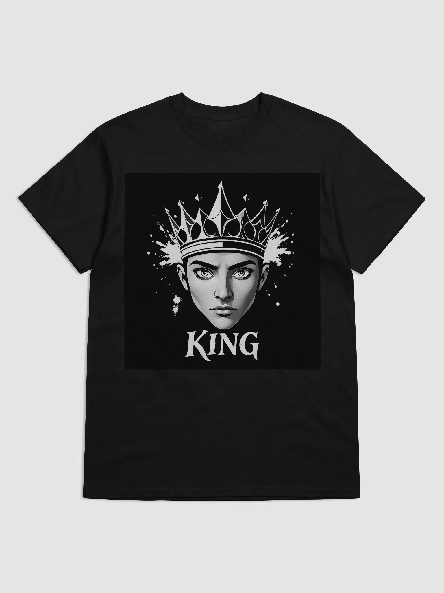 Royal Crowned King Graphic Tee product image (8)
