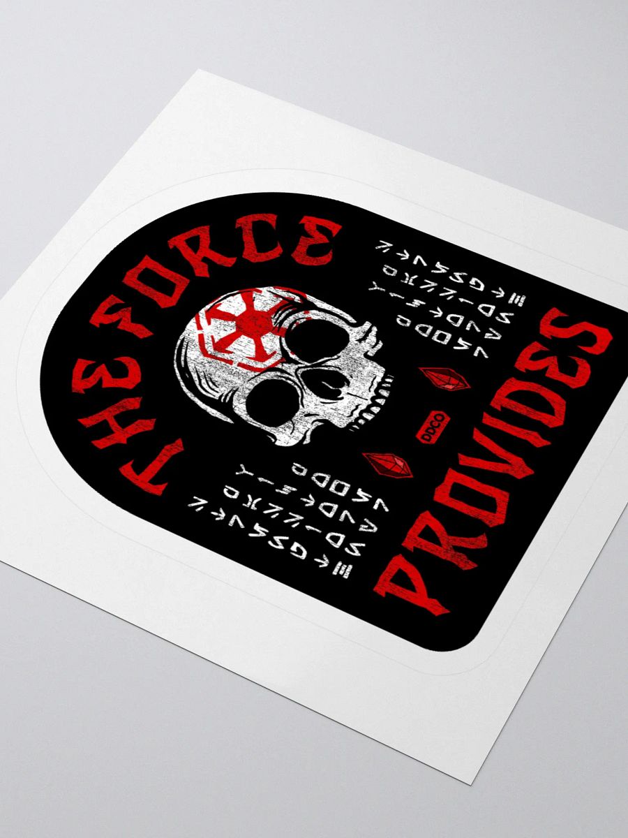 The Force Provides - Passion - Sticker product image (3)