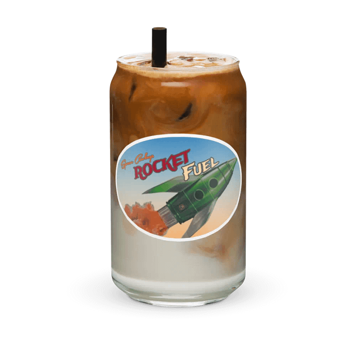 AG24 Rocket Fuel Can Glass product image (1)