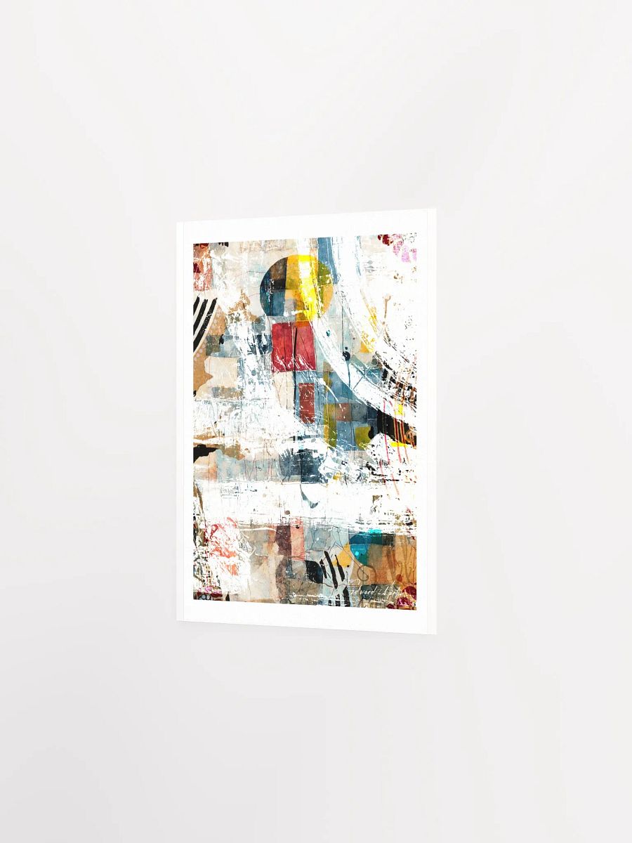 'Through the Storm' by Edward Martin: Mixed Media Collage Print product image (3)