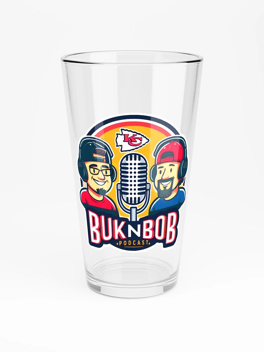 Podcast Party Shaker Pint Glass product image (3)