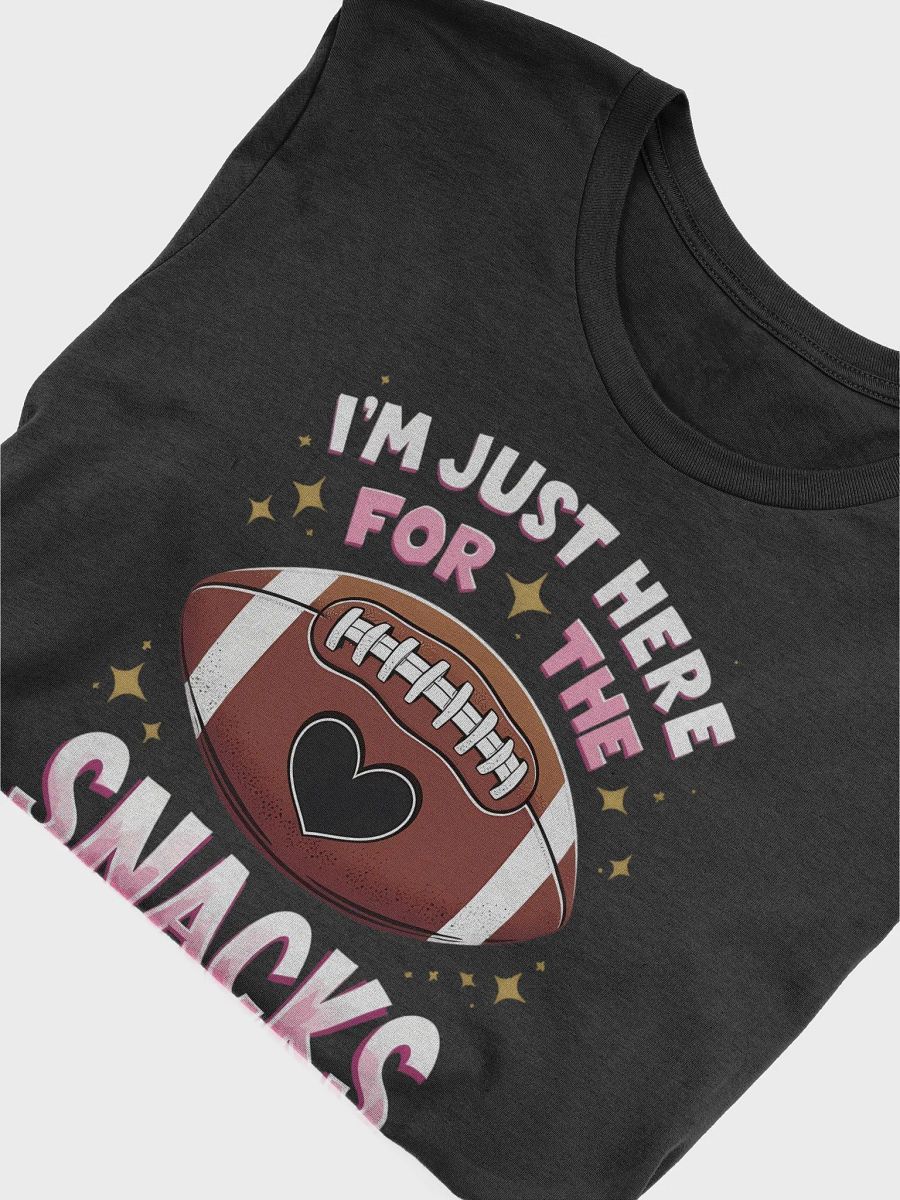 I'm Just Here For The Snacks Funny Football T-Shirt product image (5)