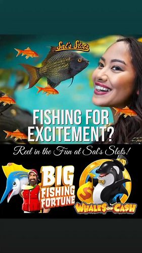 FISHING FOR EXXITEMENT?
Reel in the Fun at SAL’S SLOTS with Cheyenne Hillis and all of our fish and underwater themed games l...