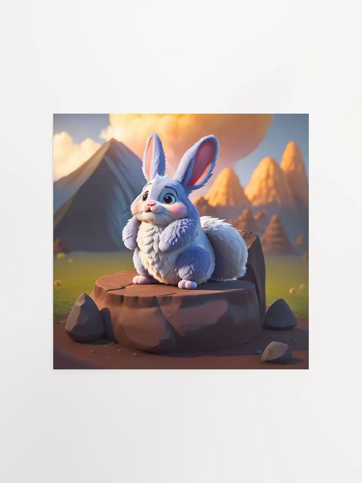 Endangered Species - Mexico - Volcano Rabbit Poster product image (1)