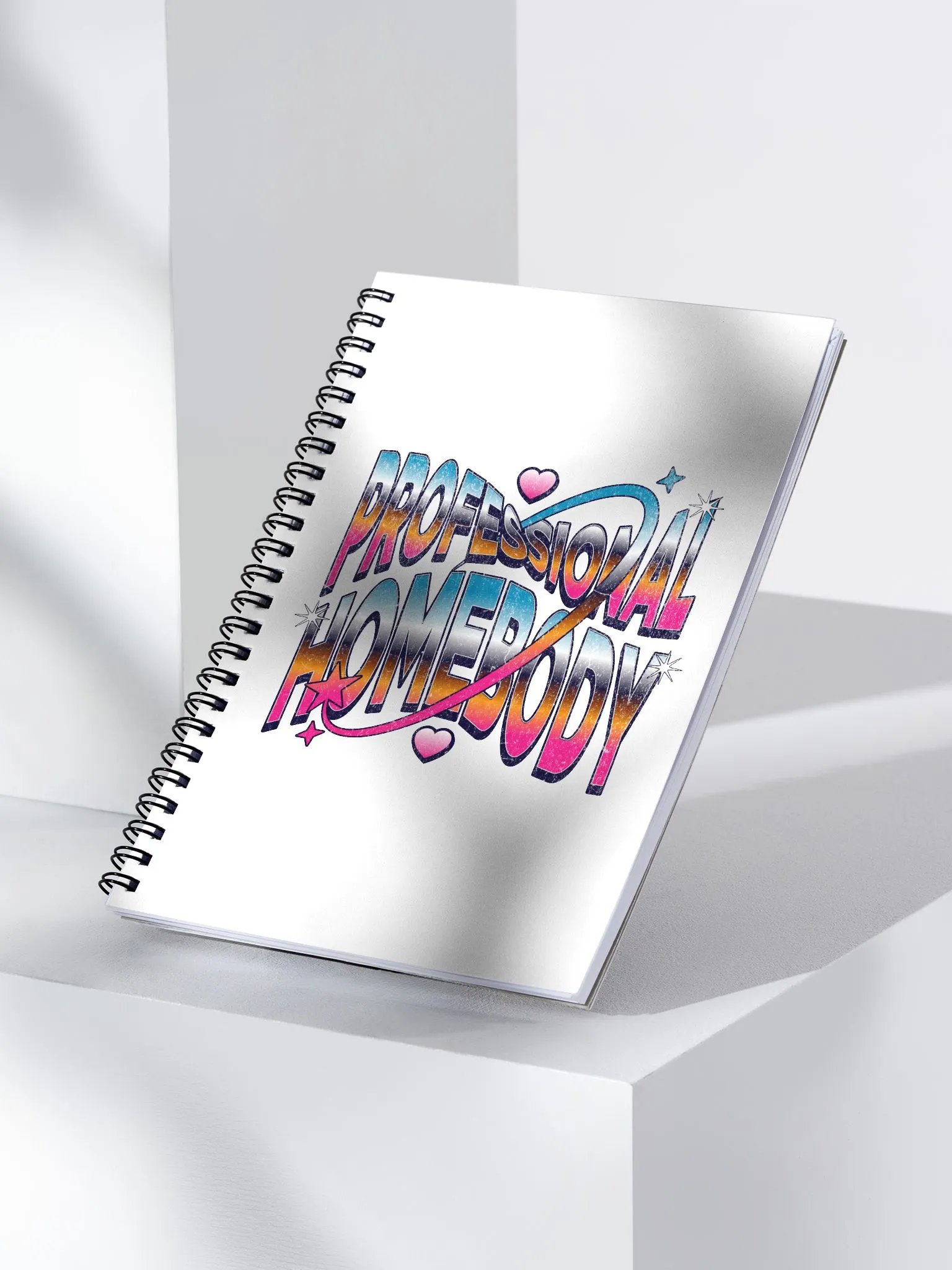 Professional Homebody Vibrant Spiral Notebook product image (2)