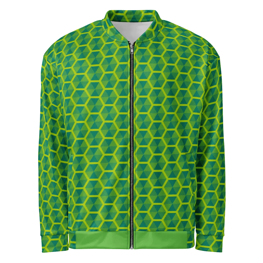 Green Hexagon Pattern product image (1)