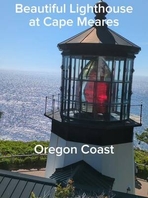 Beautiful Lighthouse at Cape Meares along the Oregon coast! A must see! #oregon #lighthouse #capemeares #oregoncoast #nature #capemeareslighthouse #tillamook 