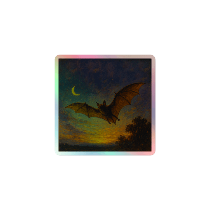 Track 11 – El Vuelo del Murciélago | Holographic Sticker product image (1)