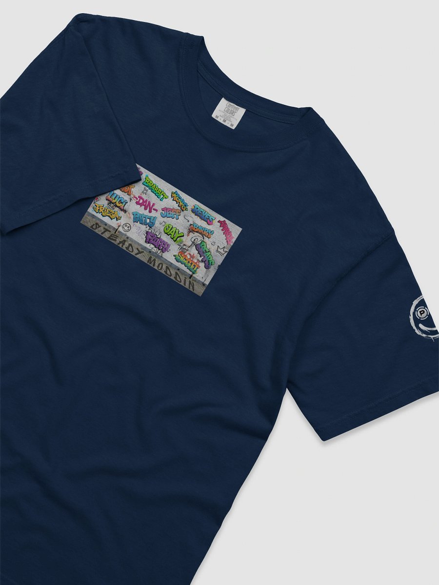 Steady Moddin graffiti wall tee product image (9)
