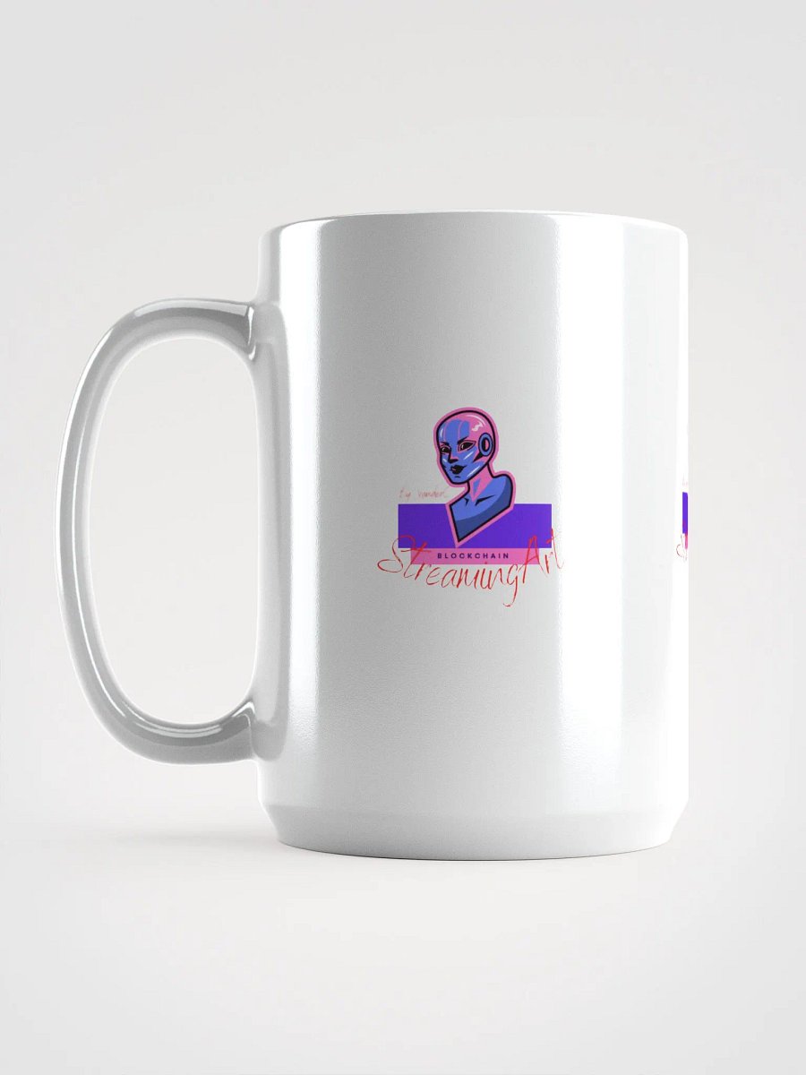 StreamingArt Futuristic Blockchain Vibes Mug product image (6)