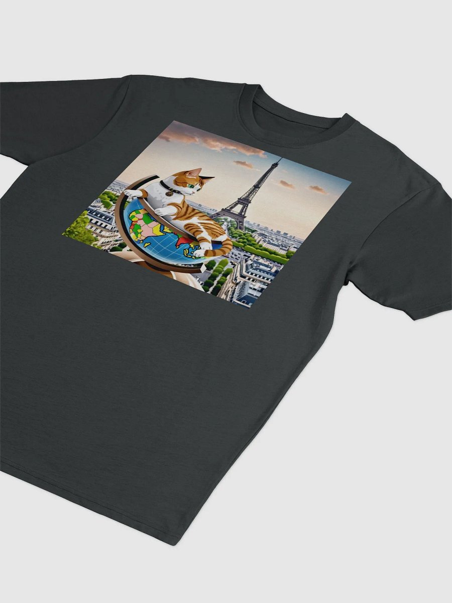 Whimsical Cat in Paris Men's Tee product image (3)