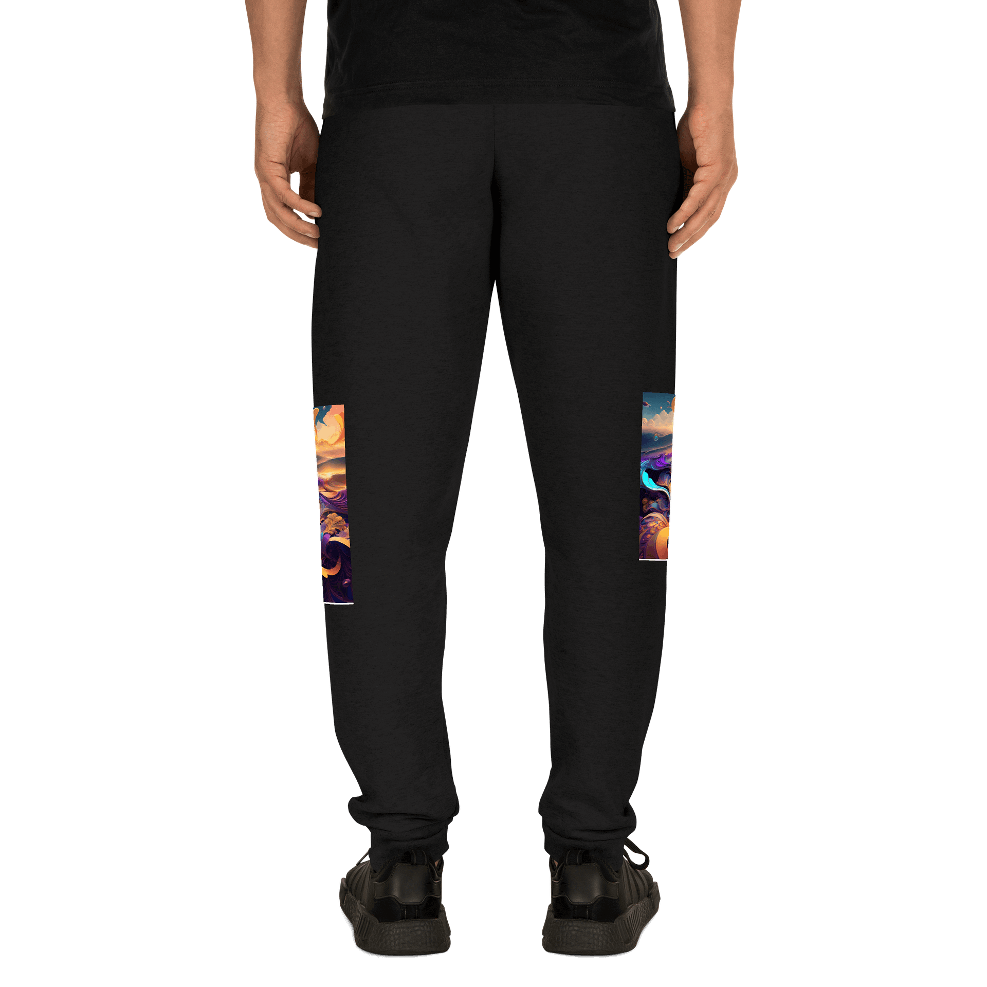 Surreal Swirl Unisex Joggers product image (11)