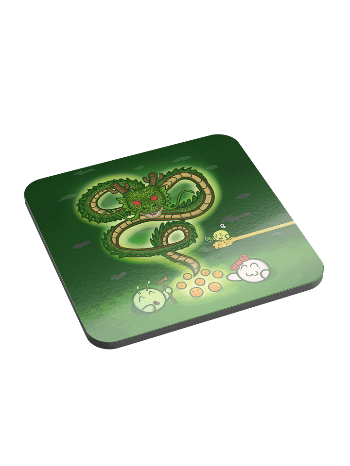 Dango Dragon Year - Glossed Cork Coaster product image (1)