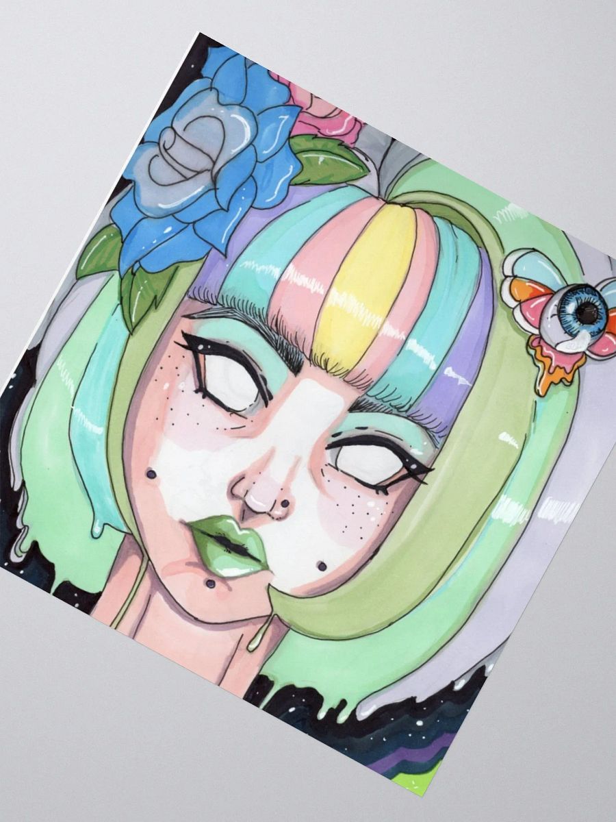 Space Eye Kiss Cut Sticker product image (3)