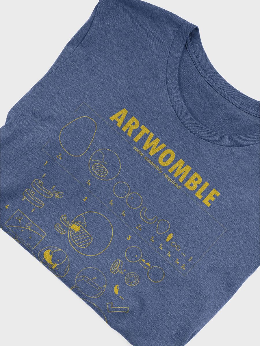 Artwomble SAR T-shirt - Yellow Design product image (5)