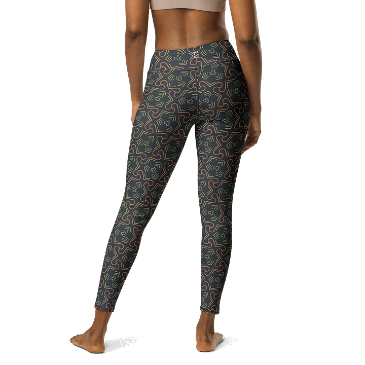 Groovy Grove Geometric Print Yoga Leggings product image (2)