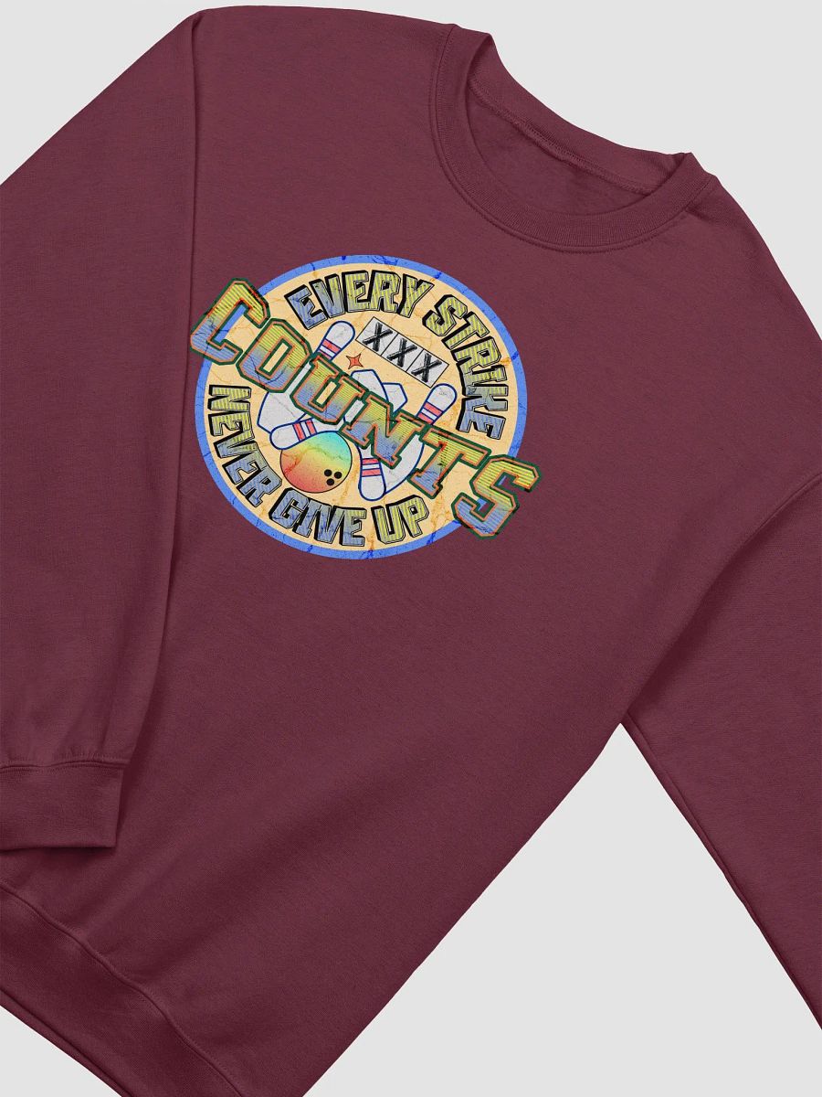 Every Strike Counts Bowling Vintage Crewneck product image (10)