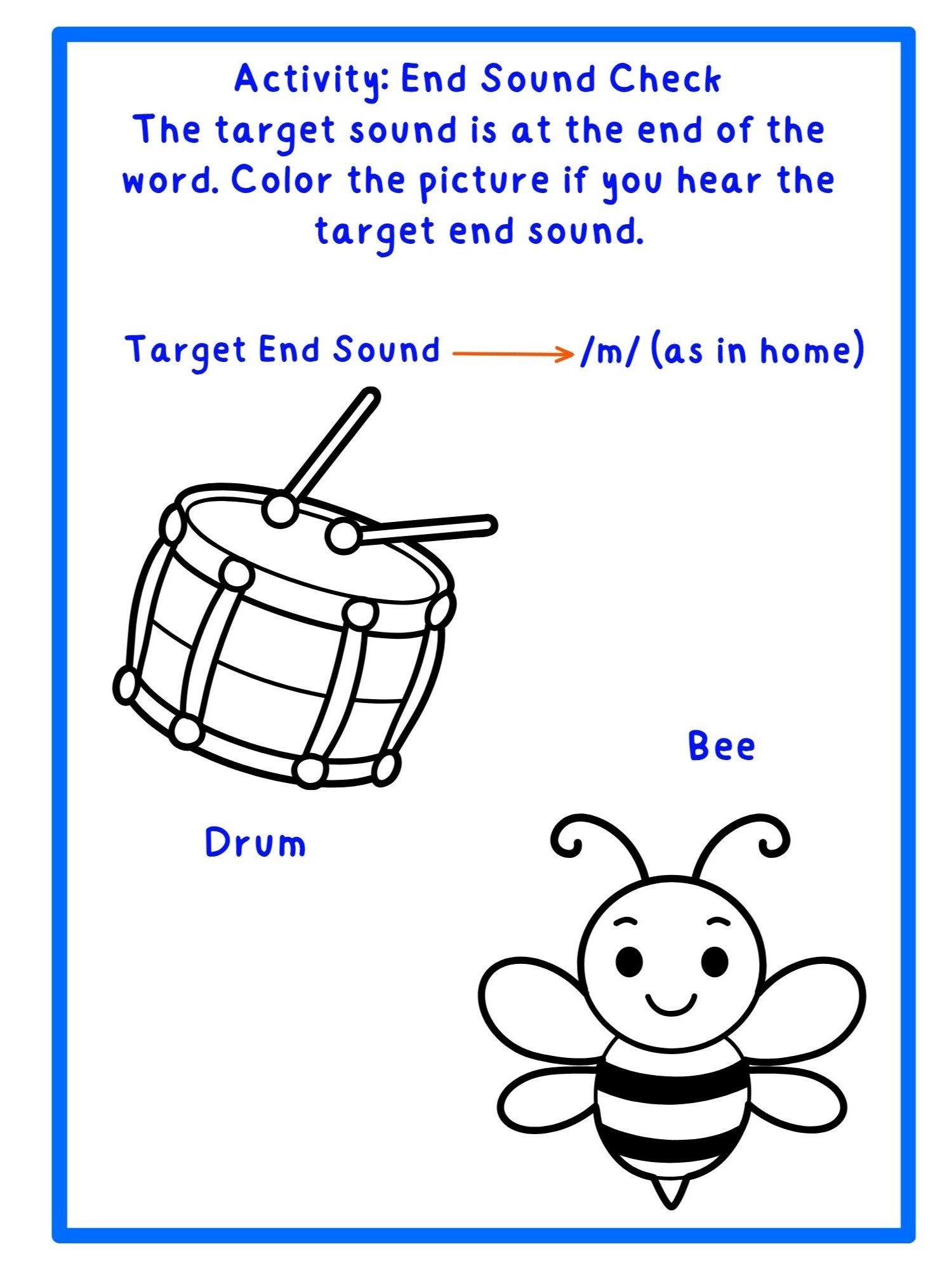 Phonological Awareness Worksheets product image (5)