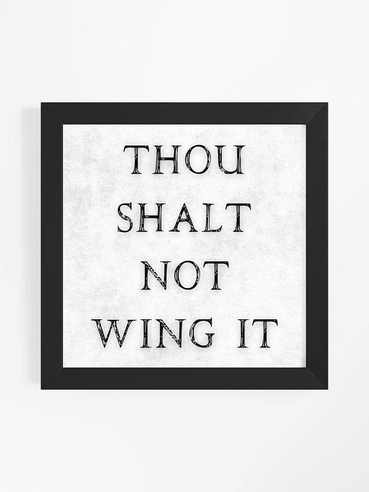 Thou shalt not frame product image (1)