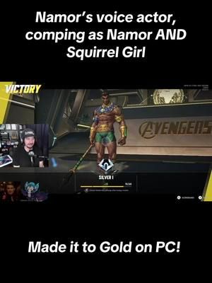Been a minute since I posted gameplay - Loving my new PC setup lets goooo!  • • • • #Namor #Marvel #MarvelRivals #SquirrelGirl #competitive #rank #gold #streamer #stream #streaming #edit #fyp #fun #voiceactor #VA #voice #actor #gameplay @abysmql 