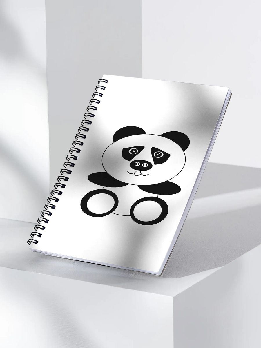Cute Panda Black and White Aesthetic Design product image (3)