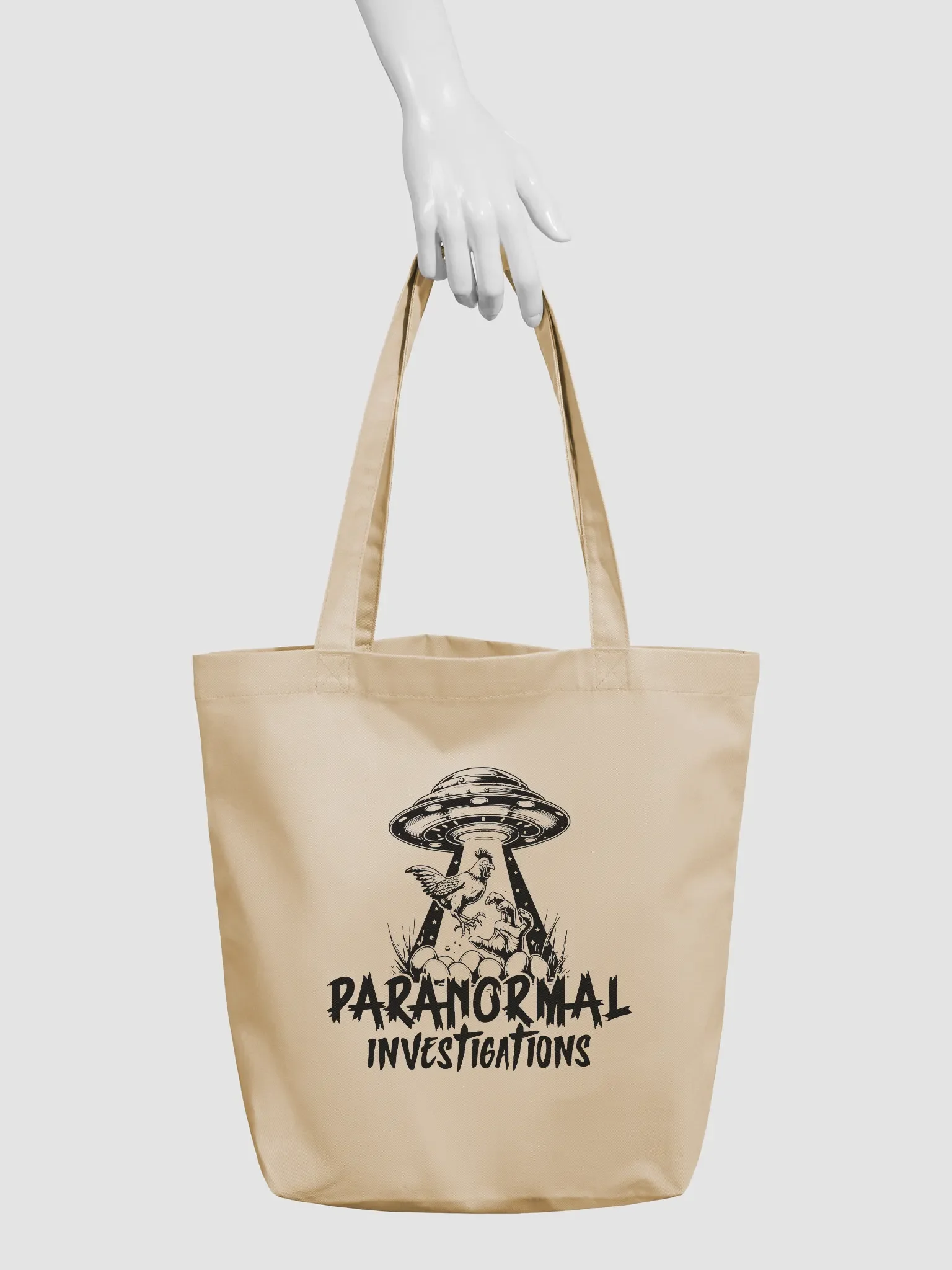 Beam Me Up, Chicken! Eco-Friendly Tote Bag product image (3)