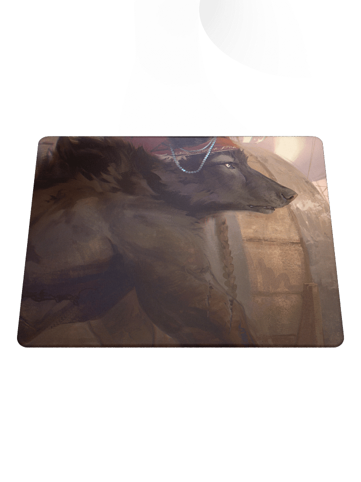 Mouse Pad - Shirtless Wolf product image (1)
