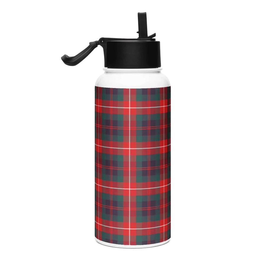 Fraser Tartan Water Bottle product image (1)