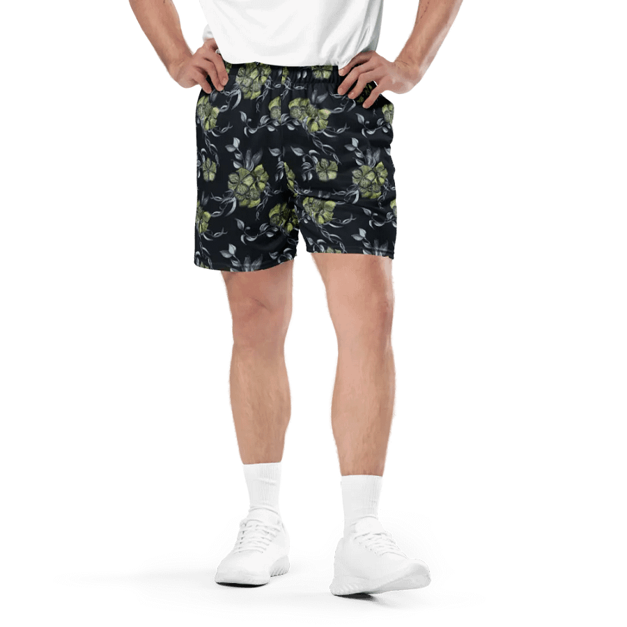 Gothic Flower | Recycled Unisex Mesh Shorts product image (3)