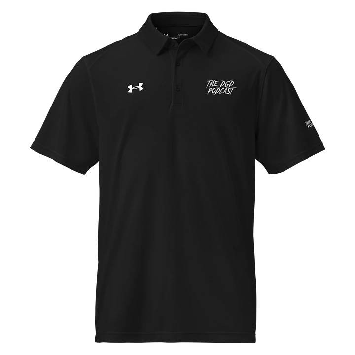 The DGD Podcast Logo Performance Polo product image (1)