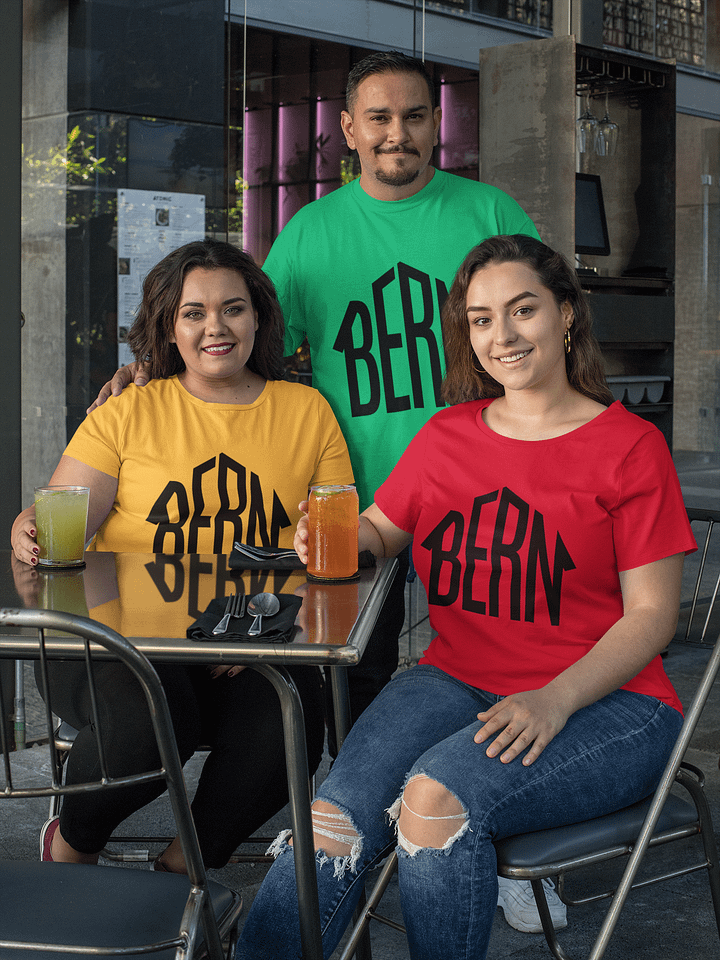 BERN Multi Coloured - Gildan Heavyweight T-Shirt (NA-EU) product image (1)