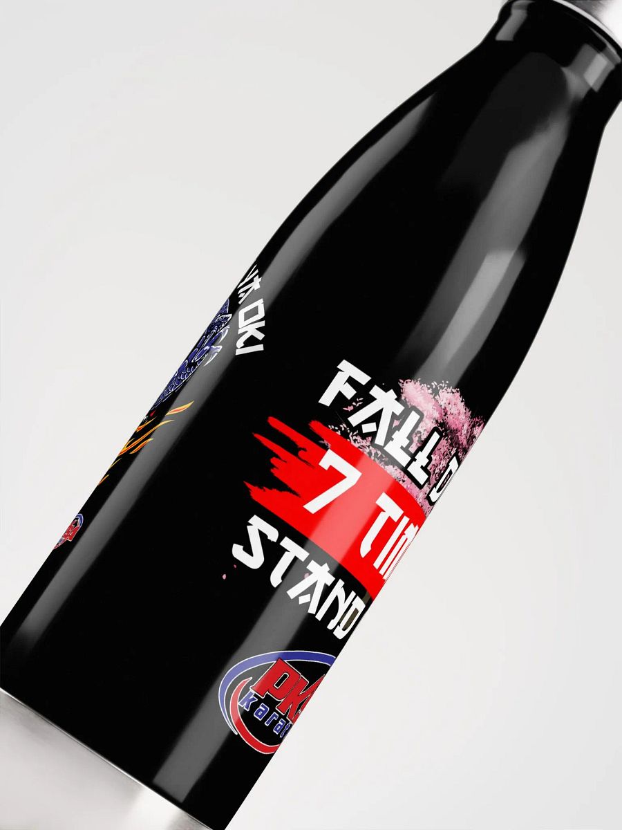 Fall Down 7 Times. Stand Up 8 water bottle product image (5)