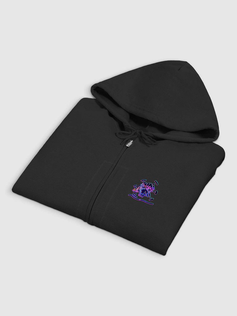 Gewalt ist keine Lösung Zipper-Hoodie product image (4)