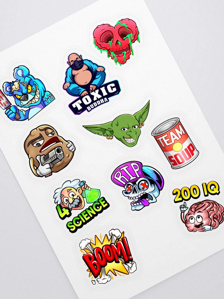 Emote & Logo Sticker Set product image (1)